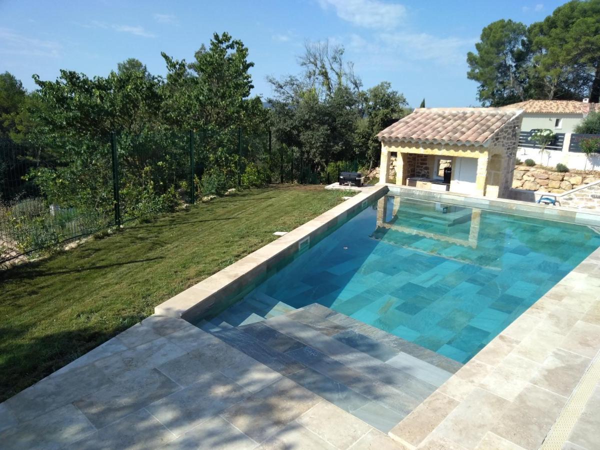 Studio Faillant Lorgues Spa Privatif Avec Superbe Piscine ภายนอก รูปภาพ
